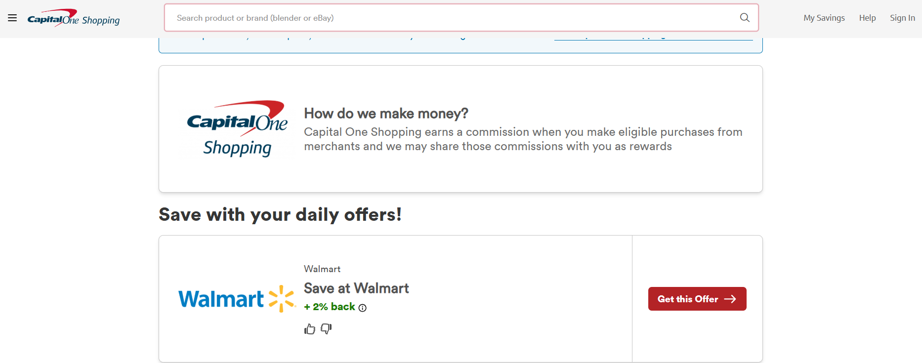 Capital One Shopping