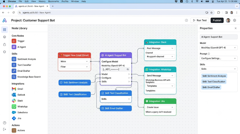 Choose a No-Code Agent Builder