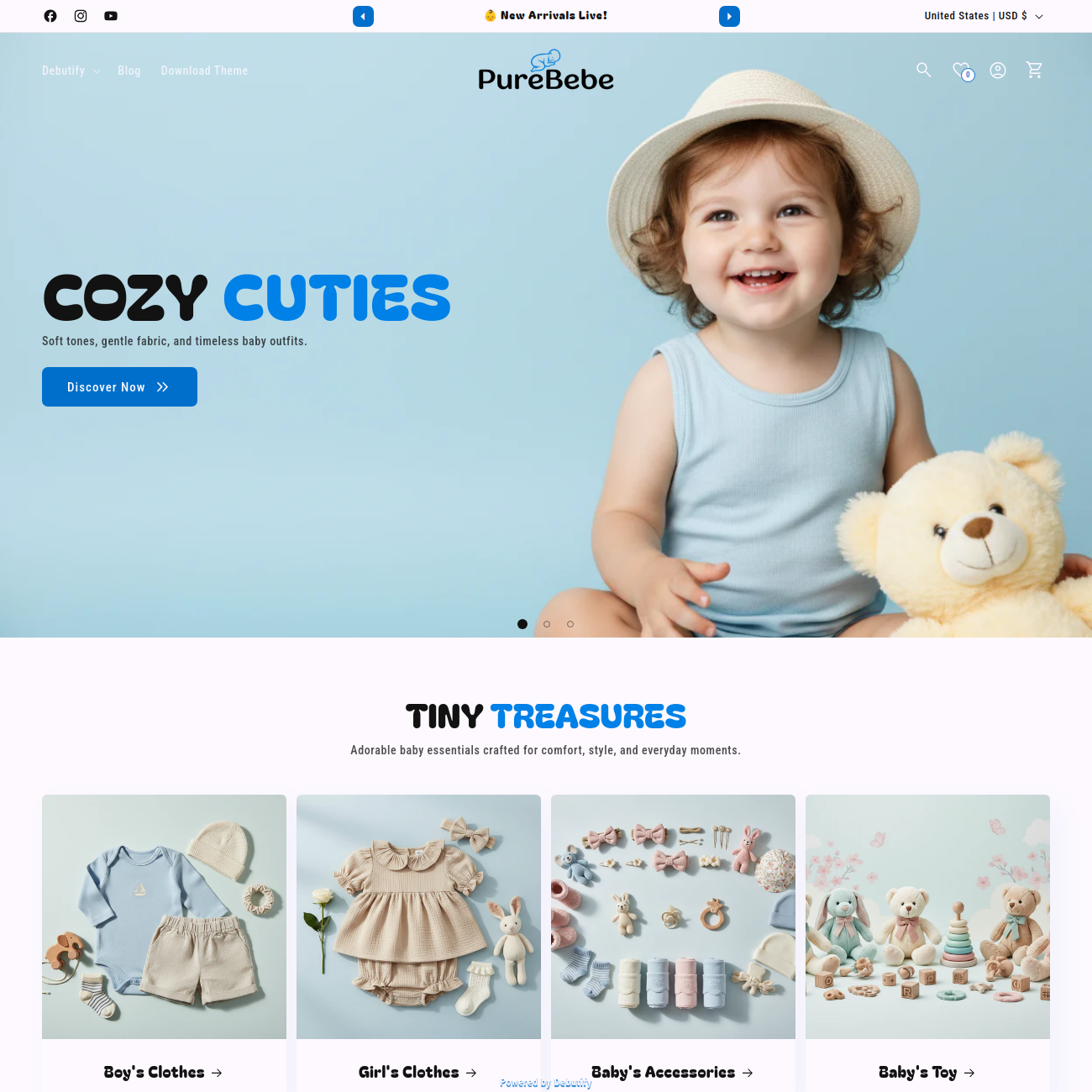 Debutify Baby Desktop