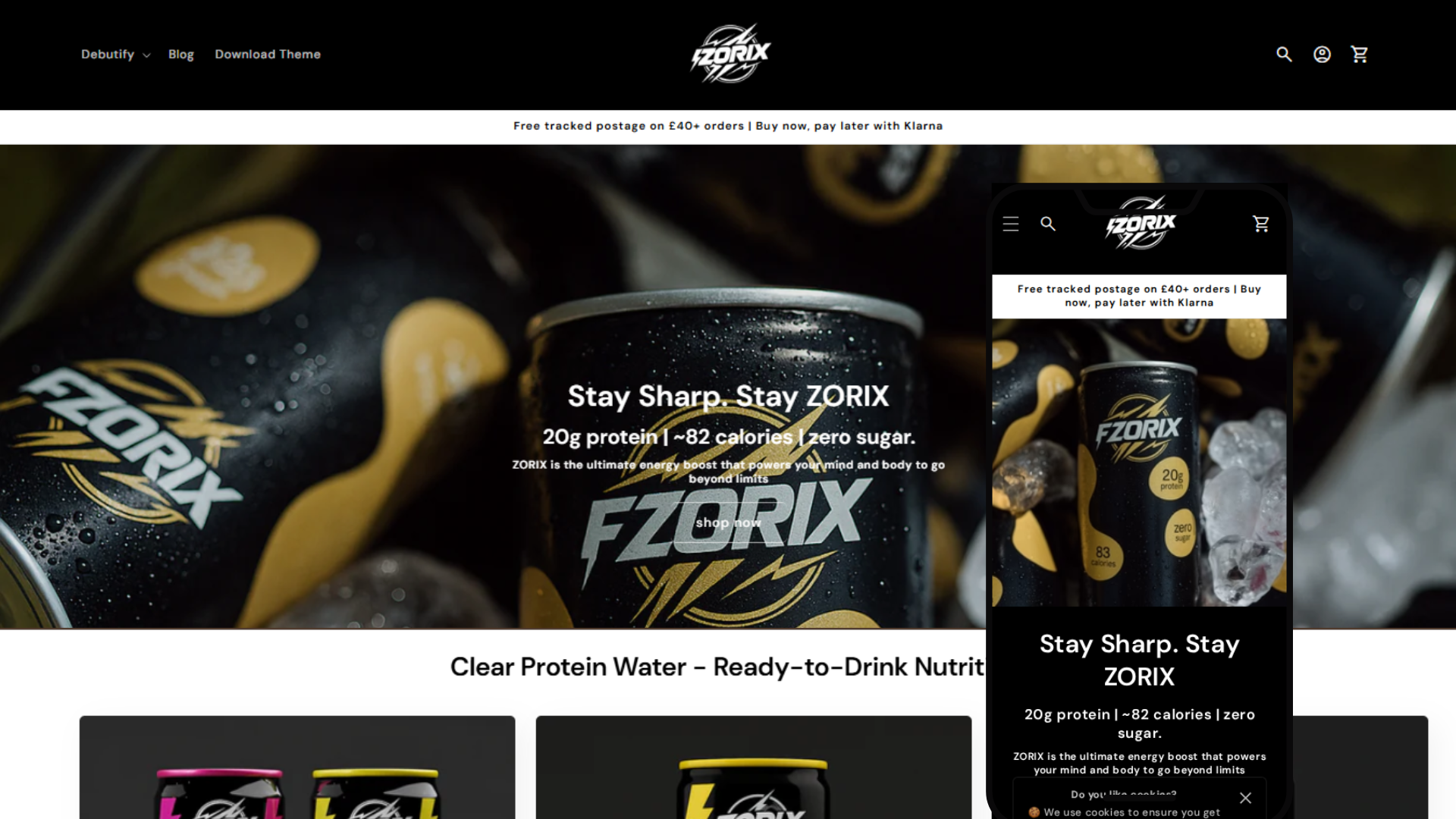 Debutify Zorix theme
