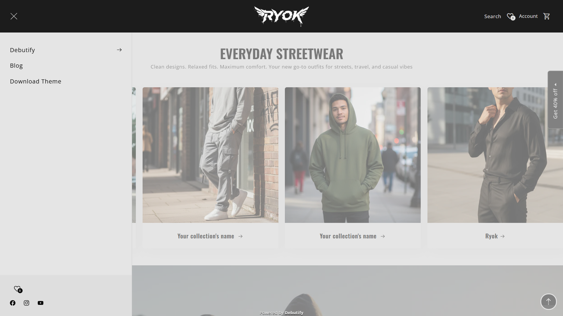 Features  for Streetwear stores