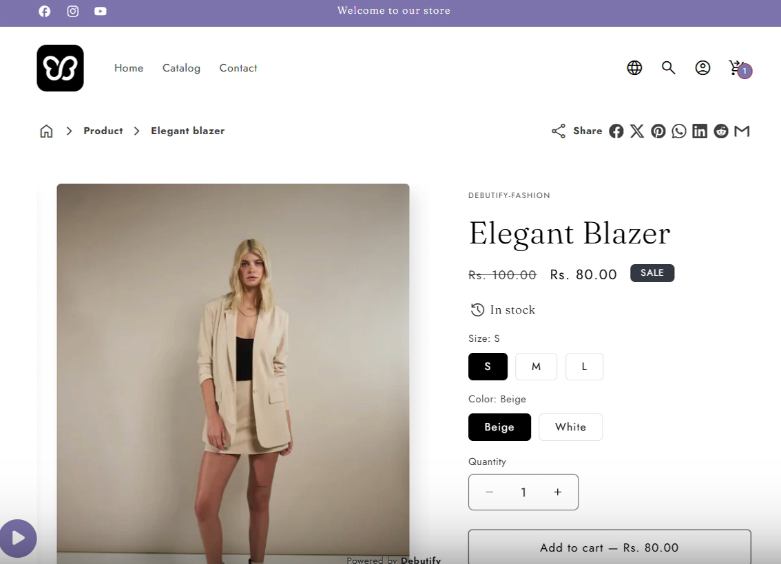 Inventory Quantity Display