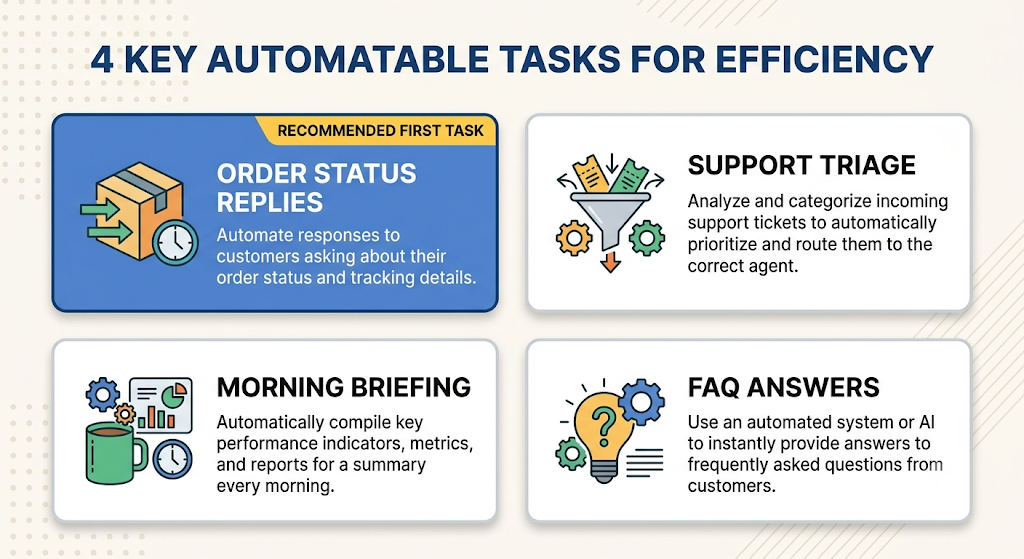 Pick the Right First Task