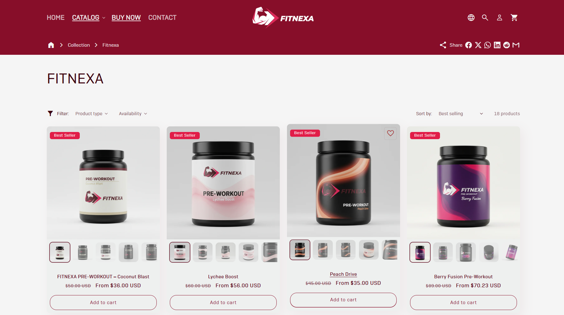 Product Card Thumbnail Carousel