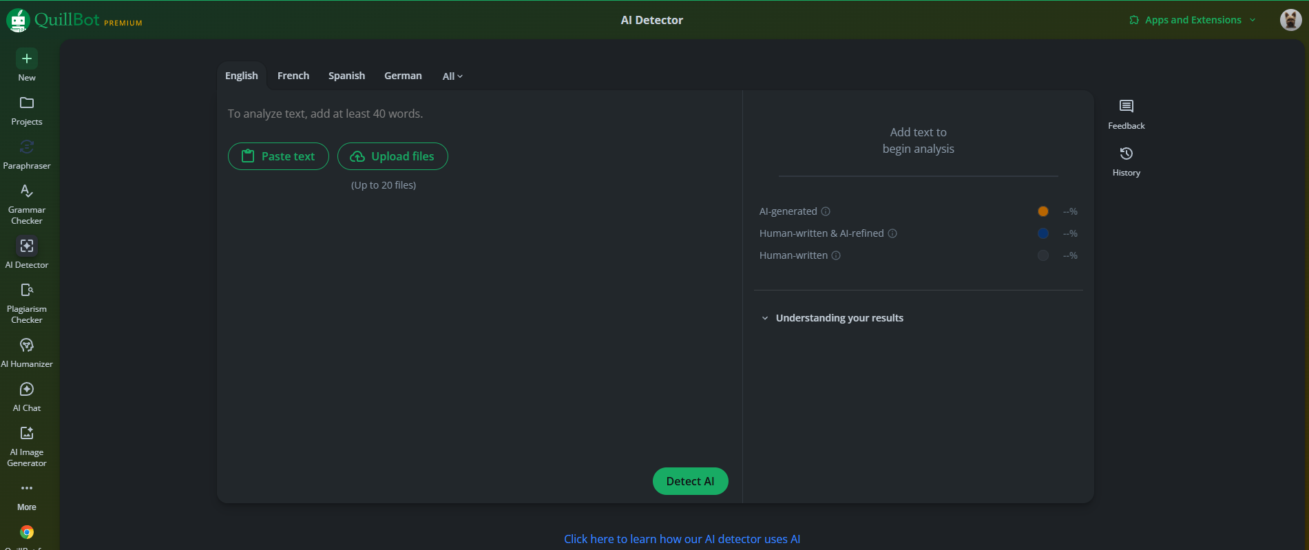 Quillbot AI Detector