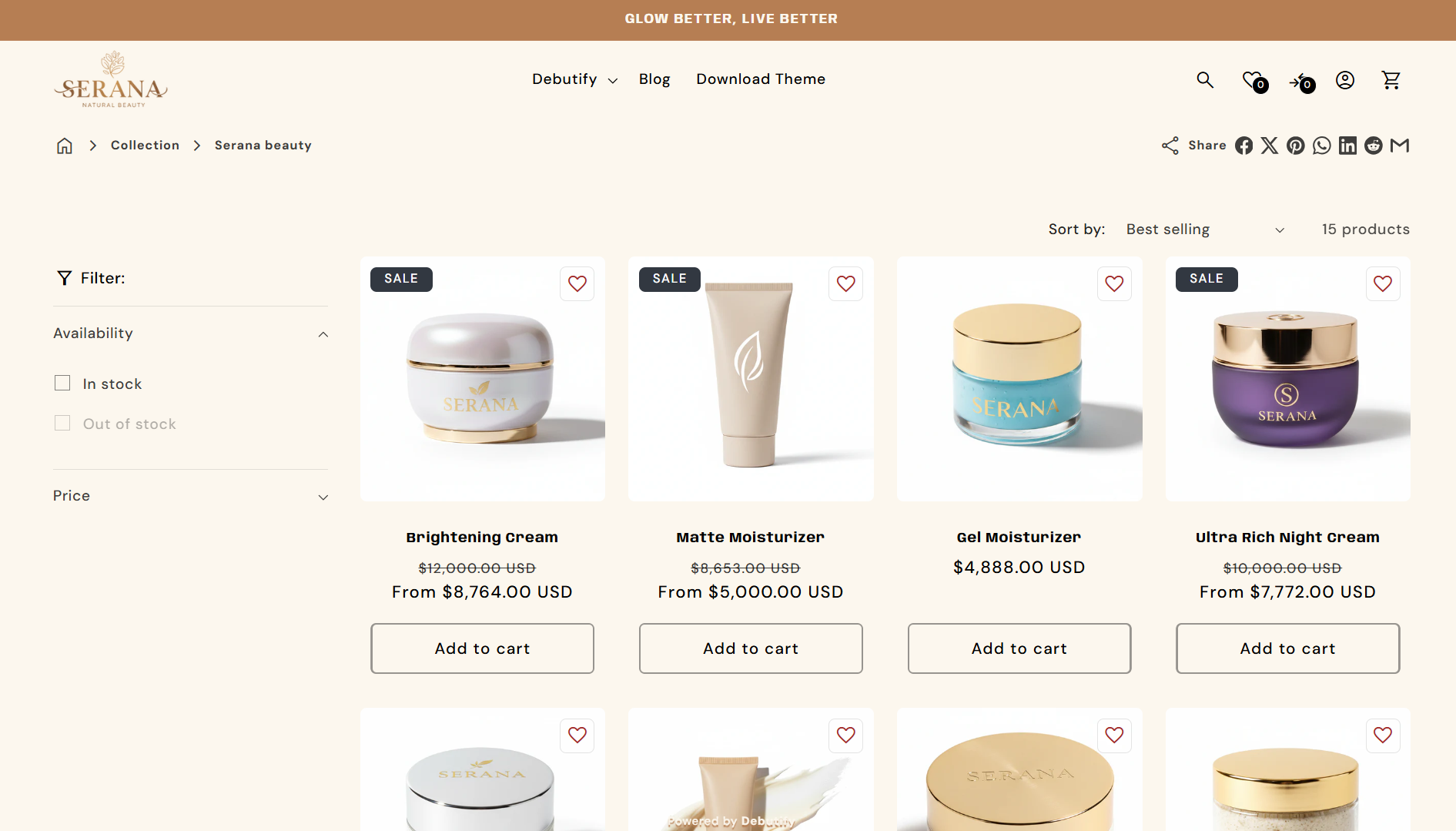 Skincare Dropshipping Stores