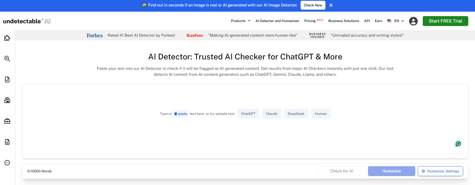 Undetectable AI Detector
