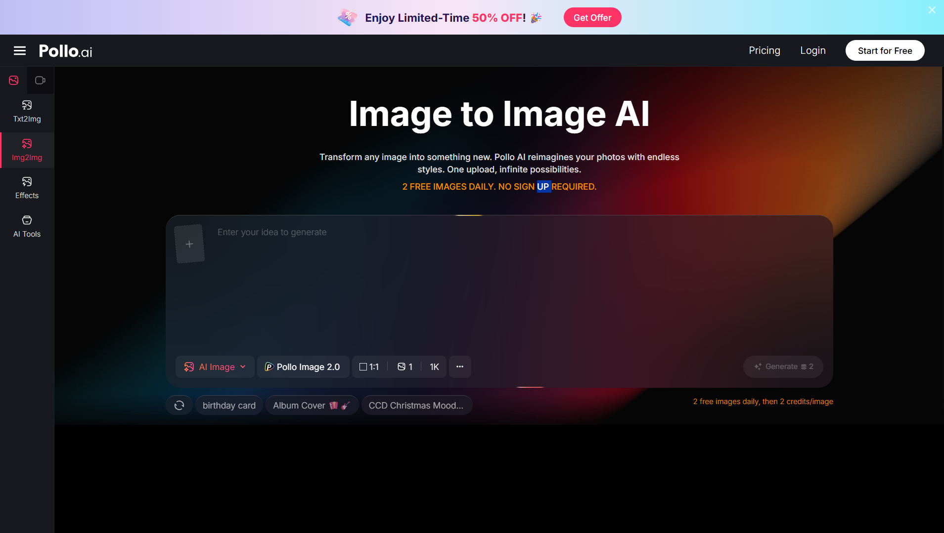 image to image AI