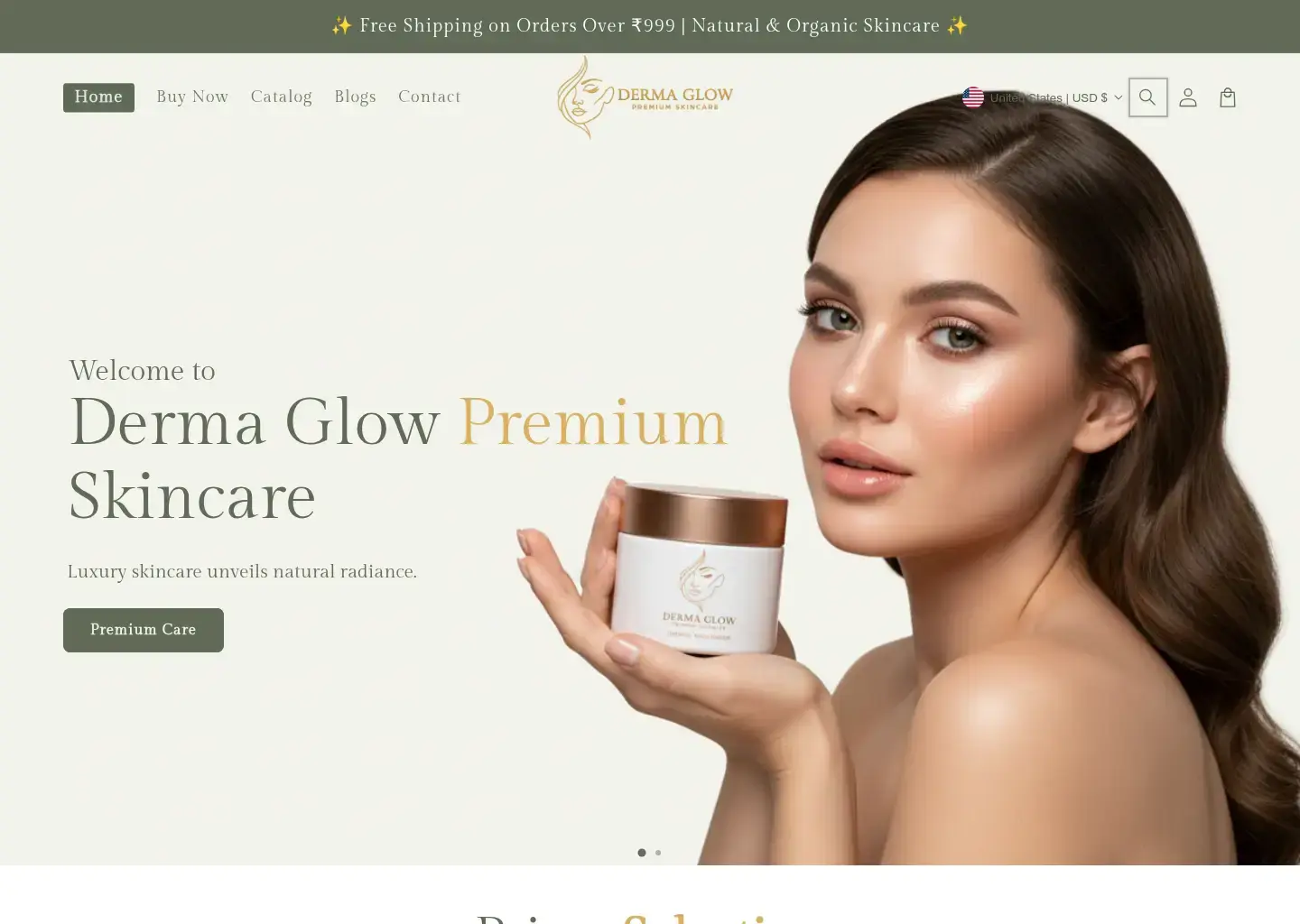 Derma Glow Demo
